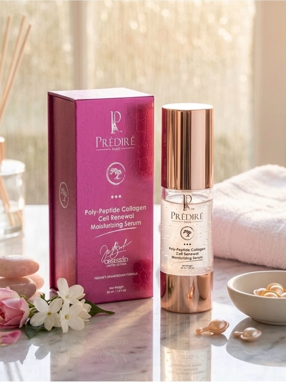 Predire Poly-Peptide Collagen Cell Renewal Moisturizing Serum - Retail $800